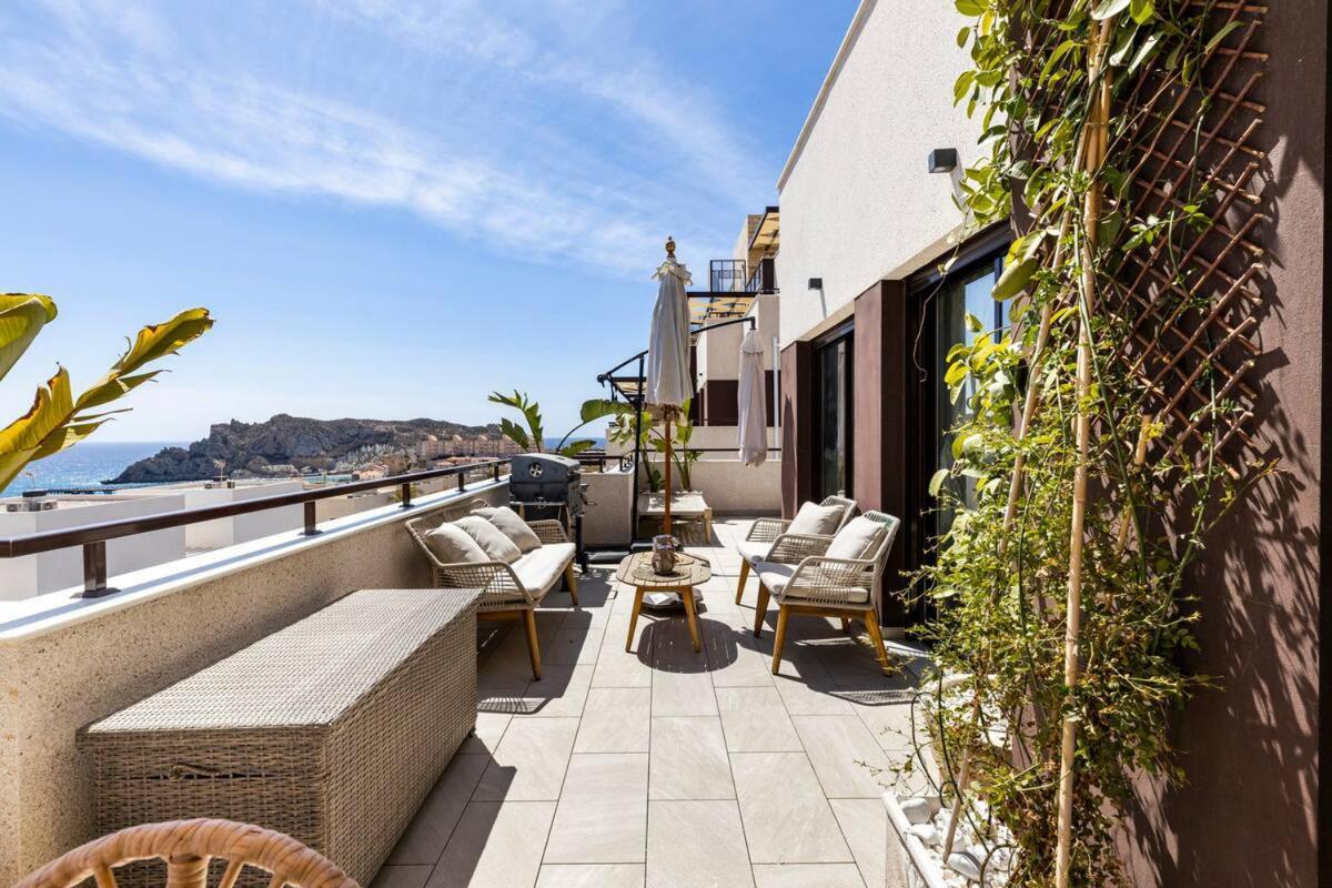 Luxury Designer Apartment - Unbeatable Sea Views 阿桂拉斯 外观 照片